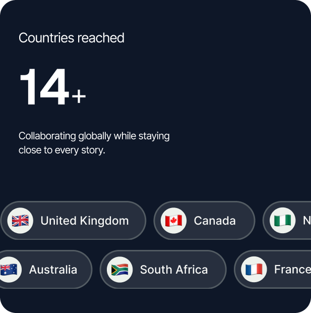 MMStudio has reached more than 14 countries