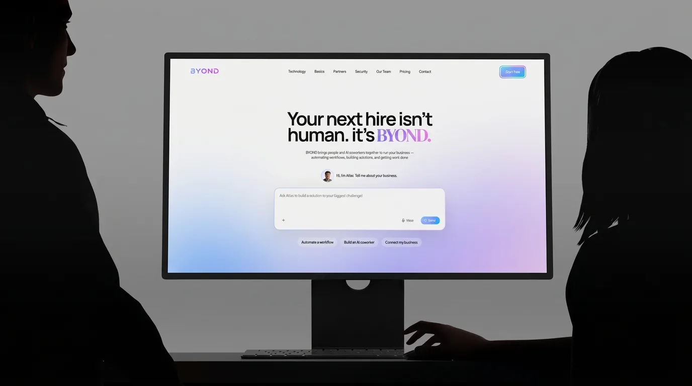 BYOND website on a desktop monitor