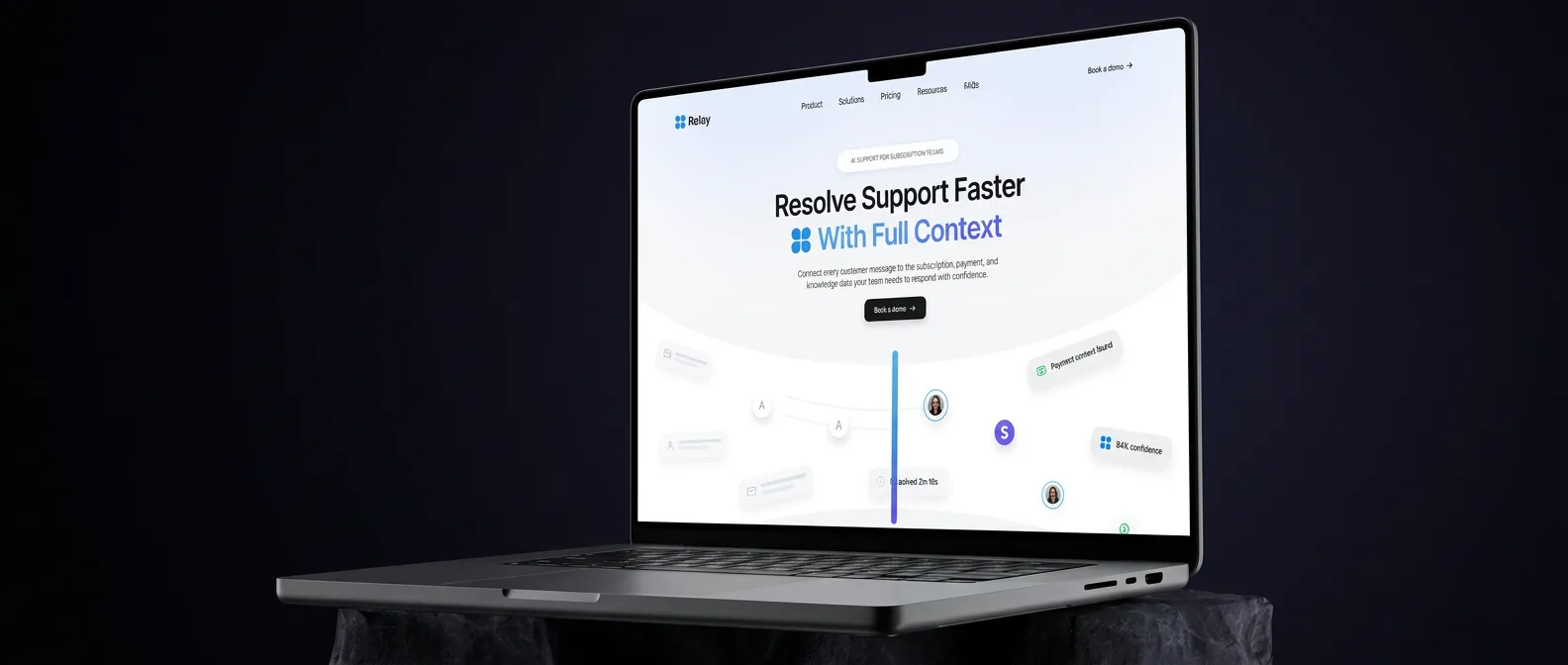 Relay product interface